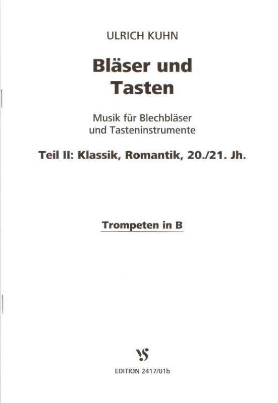 Bläser und Tasten Band 2 Trompeten in B